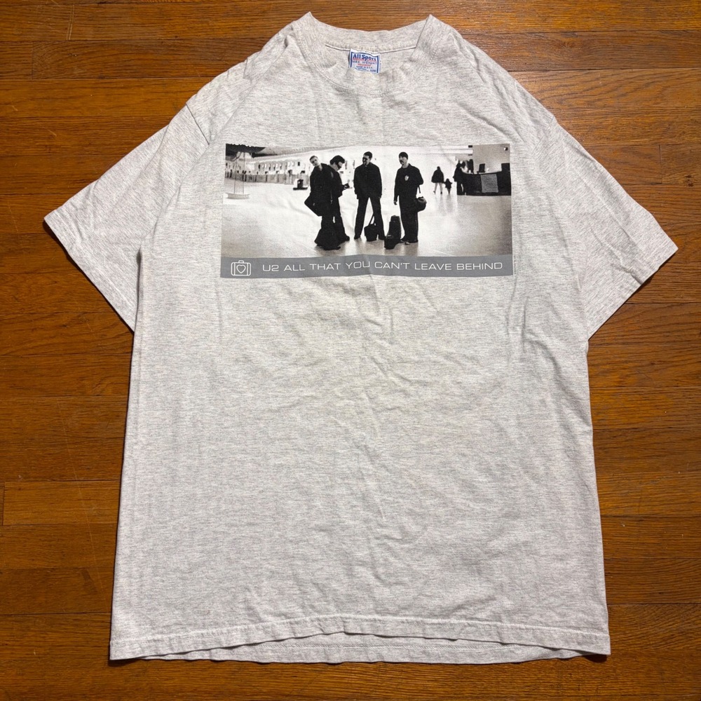 Vintage U2 All That You Can't Leave Behind 2001 Band T-Shirt All Sport XL